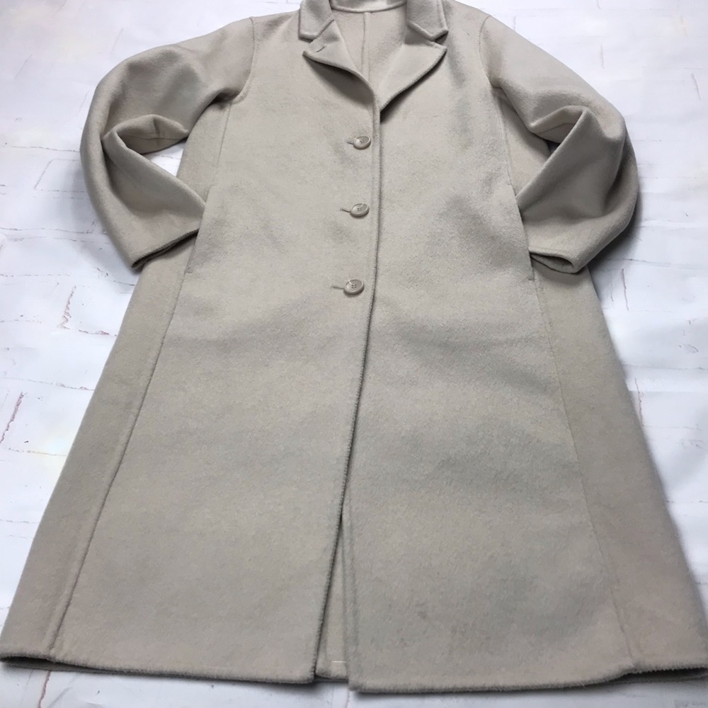 UNIQLO: Womens Cashmere Blend Coat Size Small